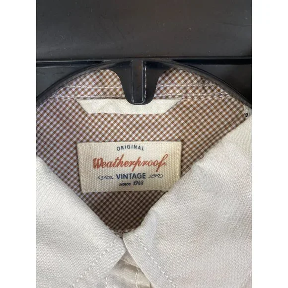 Women's Original Weatherproof Long Sleeve Button Up Shirt Size Large NWOT - Picture 3 of 6